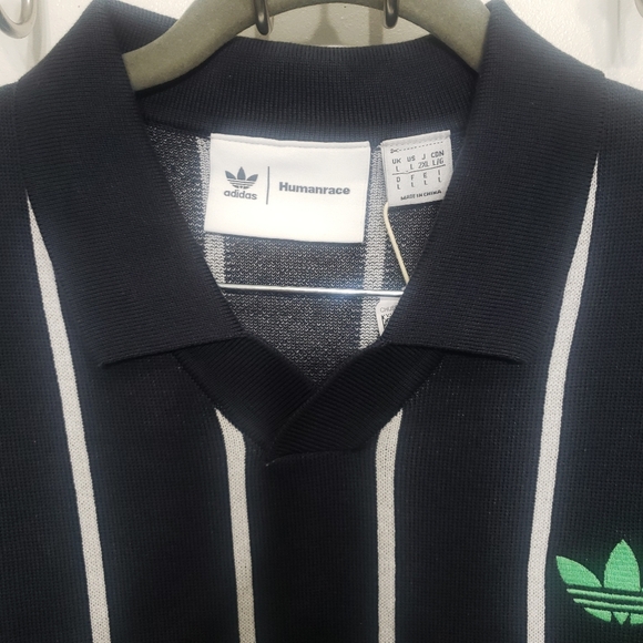 Adidas X Pharrell Williams Humanrace Hu Night Gray Knit Jersey Medium HU1105 - Picture 3 of 11